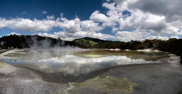 Wai-o-tapu geotermální oblast — Stock fotografie