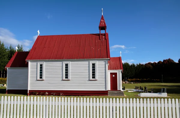 Waitetoko'nın küçük kilisede — Stok fotoğraf