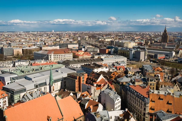 Paisaje urbano de la vieja Riga —  Fotos de Stock