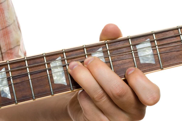 Doble en la guitarra — Foto de Stock