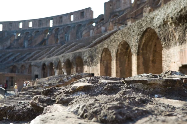 Ruines à l'intérieur Colisée — Photo
