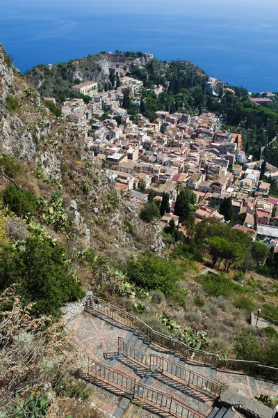 Taormina Sicilien, Italien — Stockfoto