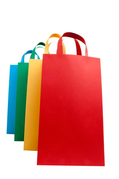 Voor kleurrijke shopping tassen — Stockfoto