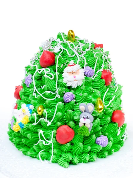 Cake like Christmas tree — Stock Photo, Image