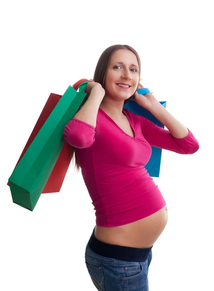Winkelen voor nieuwe baby — Stockfoto