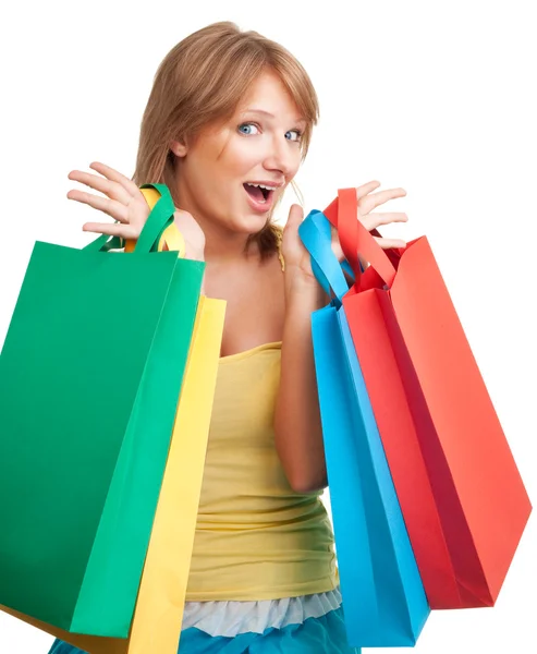 Happy day for shopping — Stock Photo, Image