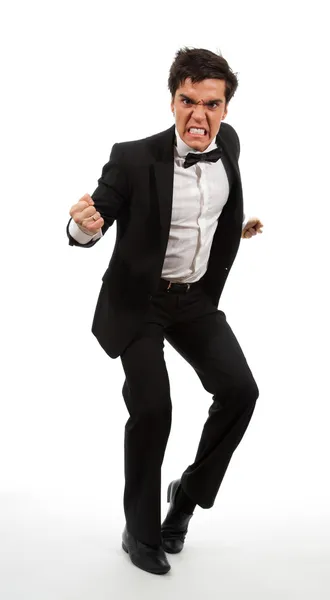 Business man in rage — Stock Photo, Image