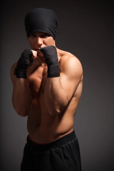 Luchador callejero — Foto de Stock