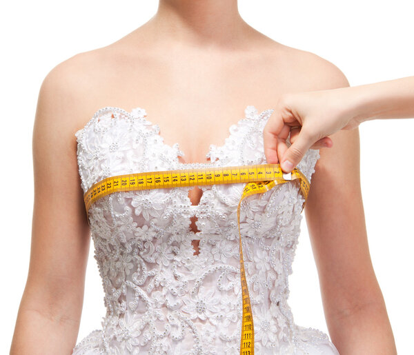 Измеряя хватку груди
