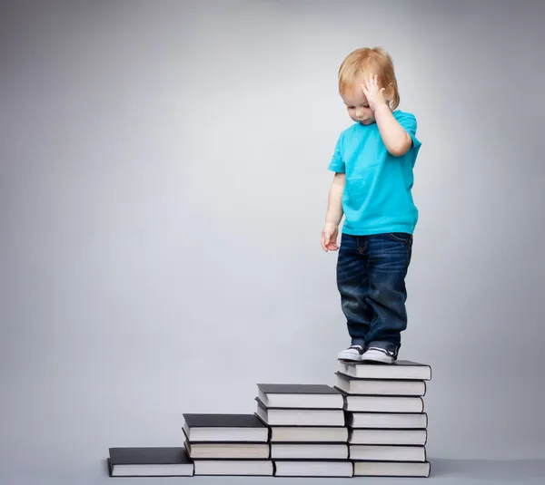 Inteligentne dziecko — Zdjęcie stockowe