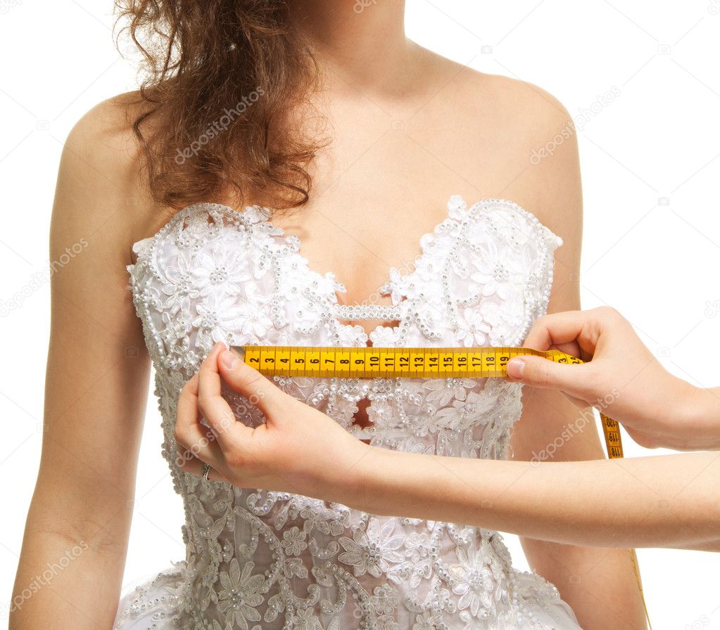 Measuring the breast size