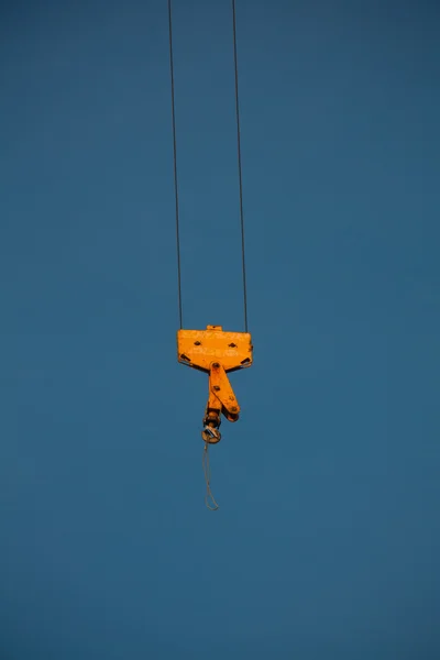 Close-up of a construction crane — Stock Photo, Image