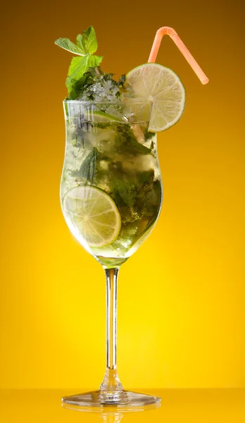 Glass of lemonade — Stock Photo, Image