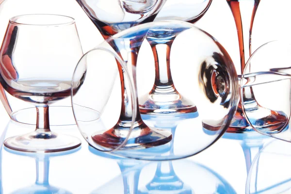 Verschillende glazen — Stockfoto