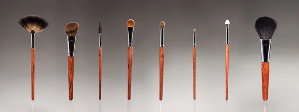 Set of makeup brushes — Stock Photo, Image