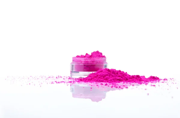 Jar met make-up schaduwen — Stockfoto