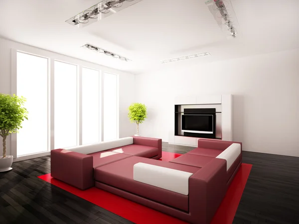 Interior modern rooms Stock Picture
