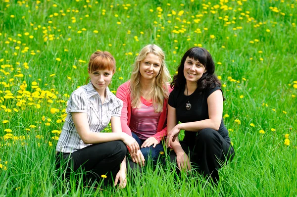 Tři ženy — Stock fotografie