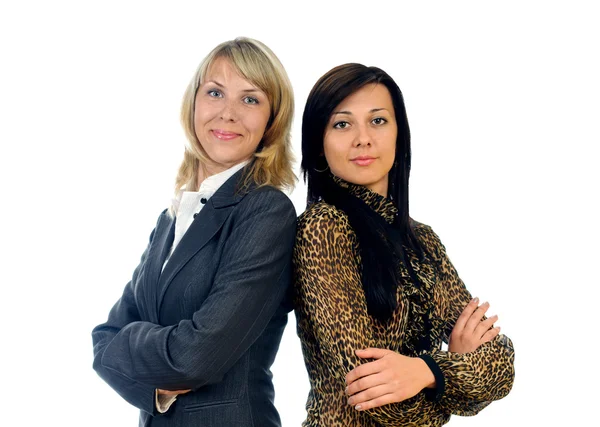 To forretningskvinner – stockfoto