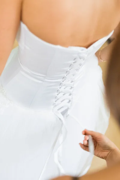 Bride's dress — Stock Photo, Image