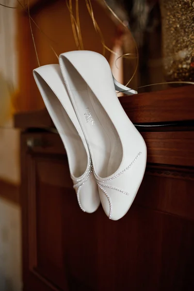 Svatební obuv — Stock fotografie