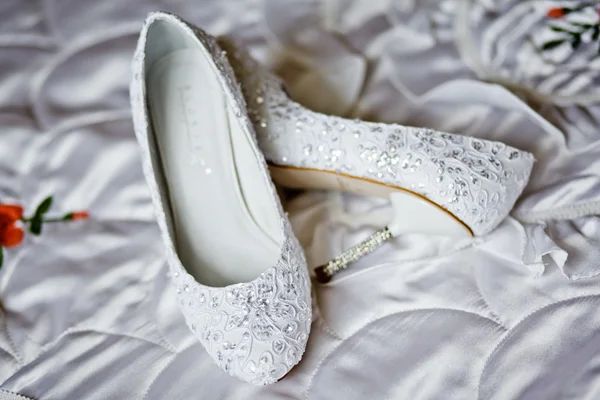 Schoenen voor de bruid — Stockfoto