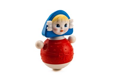 Russian weeble doll. clipart