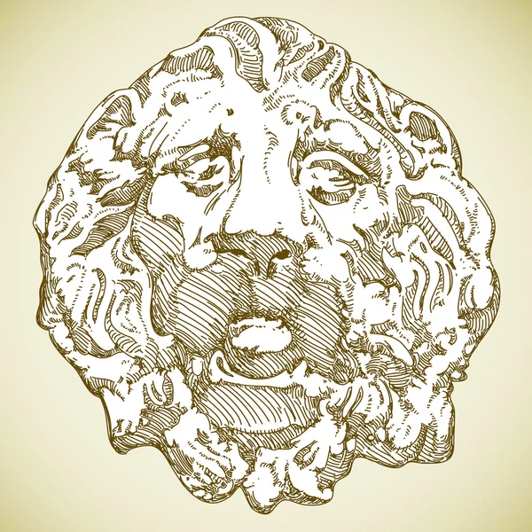 Геральдический лев — стоковый вектор