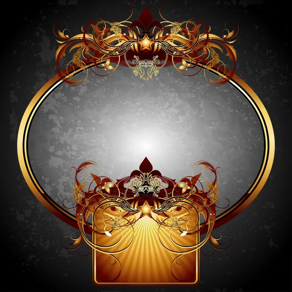 Ornate frame — Stock Vector