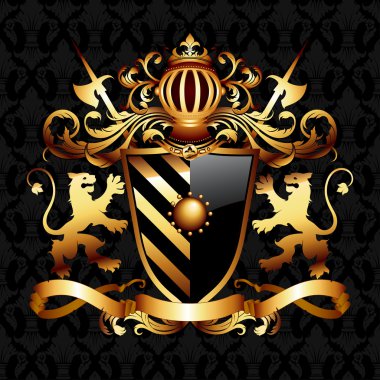 Coat of arms clipart
