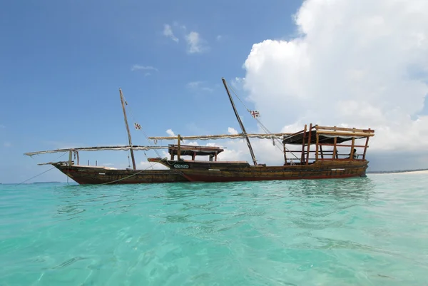 Beach in Zanzibar — Stock Photo, Image