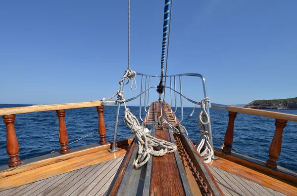 stock image Boat sailing