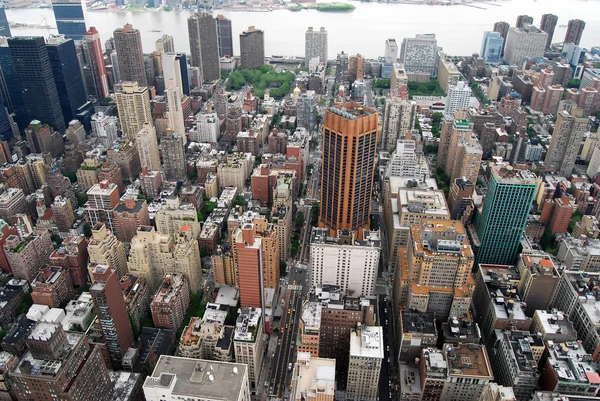 Midtown Manhattan Aerial View — Stock Photo, Image