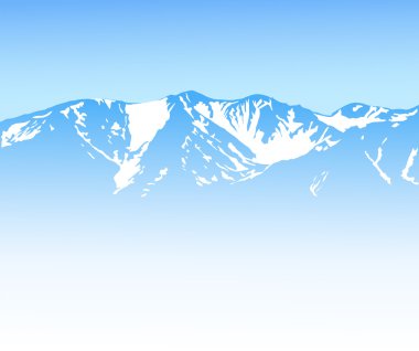 Mountain background clipart