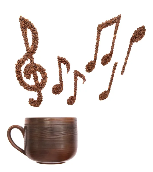 Káva melodie — Stock fotografie
