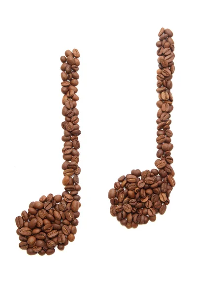 Kaffeenoten — Stockfoto