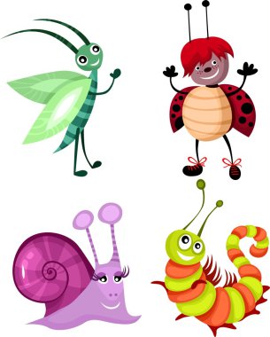 Inseckt set clipart