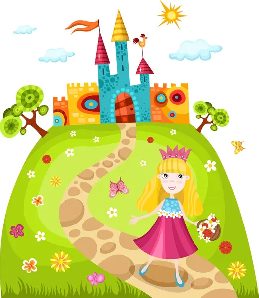 Princesse — Image vectorielle