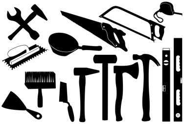 Hands tools clipart