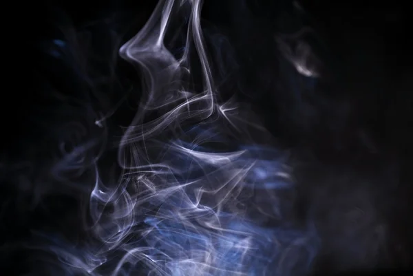Smoke curls — Stock Photo, Image