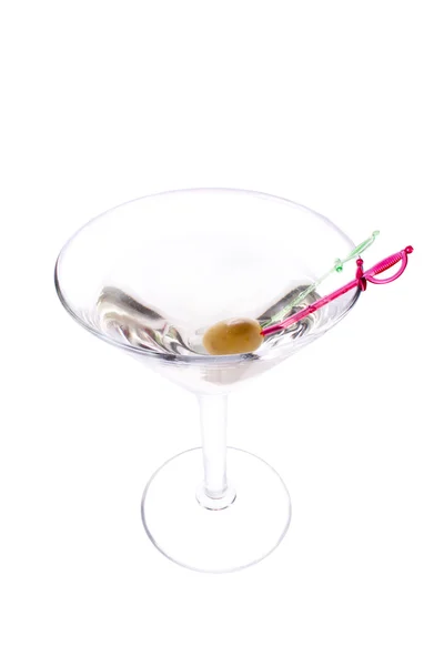 Martini z oliwek skromny. — Zdjęcie stockowe