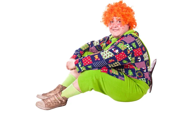 Карлсон, праздничный клоун — стоковое фото