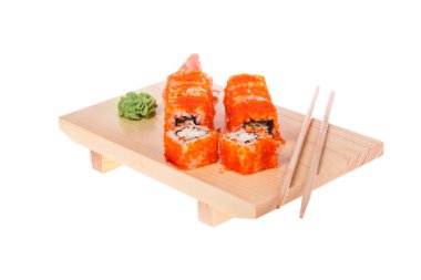 California roll. Yengeç