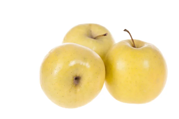 Желтые яблоки — стоковое фото