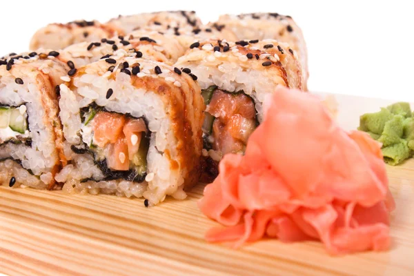Sushi. Isolated — Stock Photo, Image