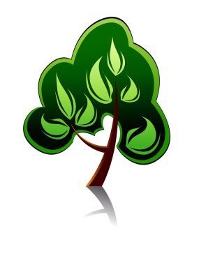 Tree icon clipart