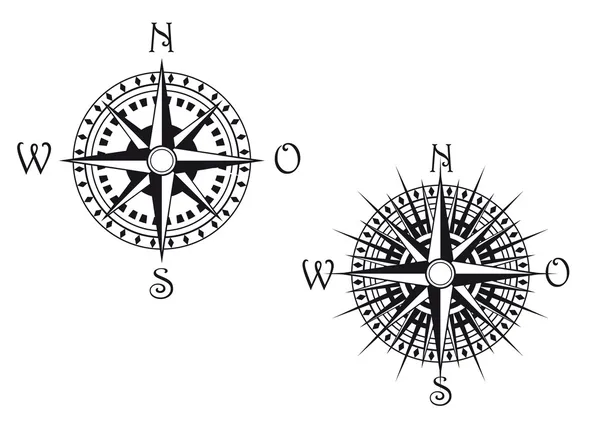 Kompasssymbol — Stockvektor