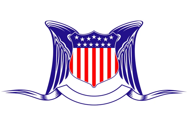 USA heraldik symbol — Stock vektor