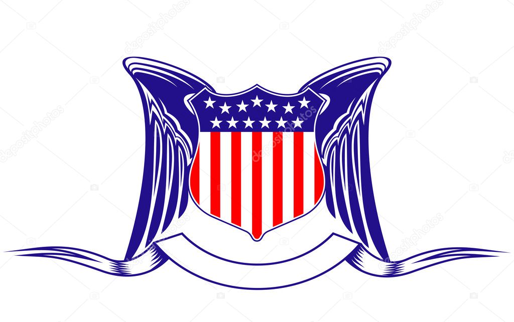 USA heraldry symbol