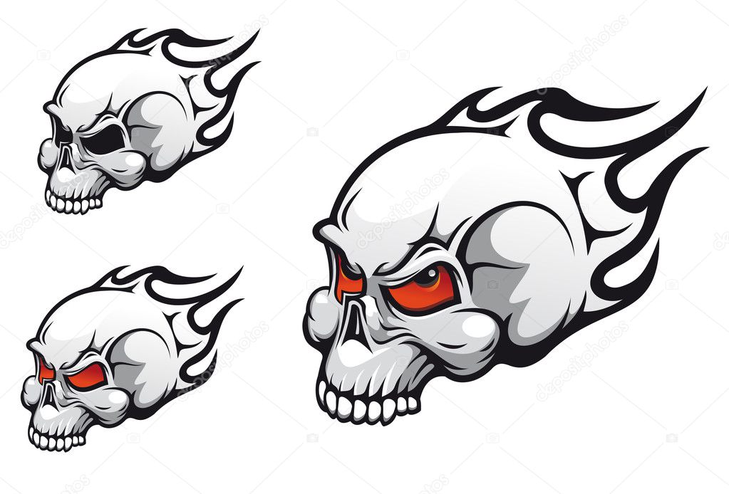 Evil skulls